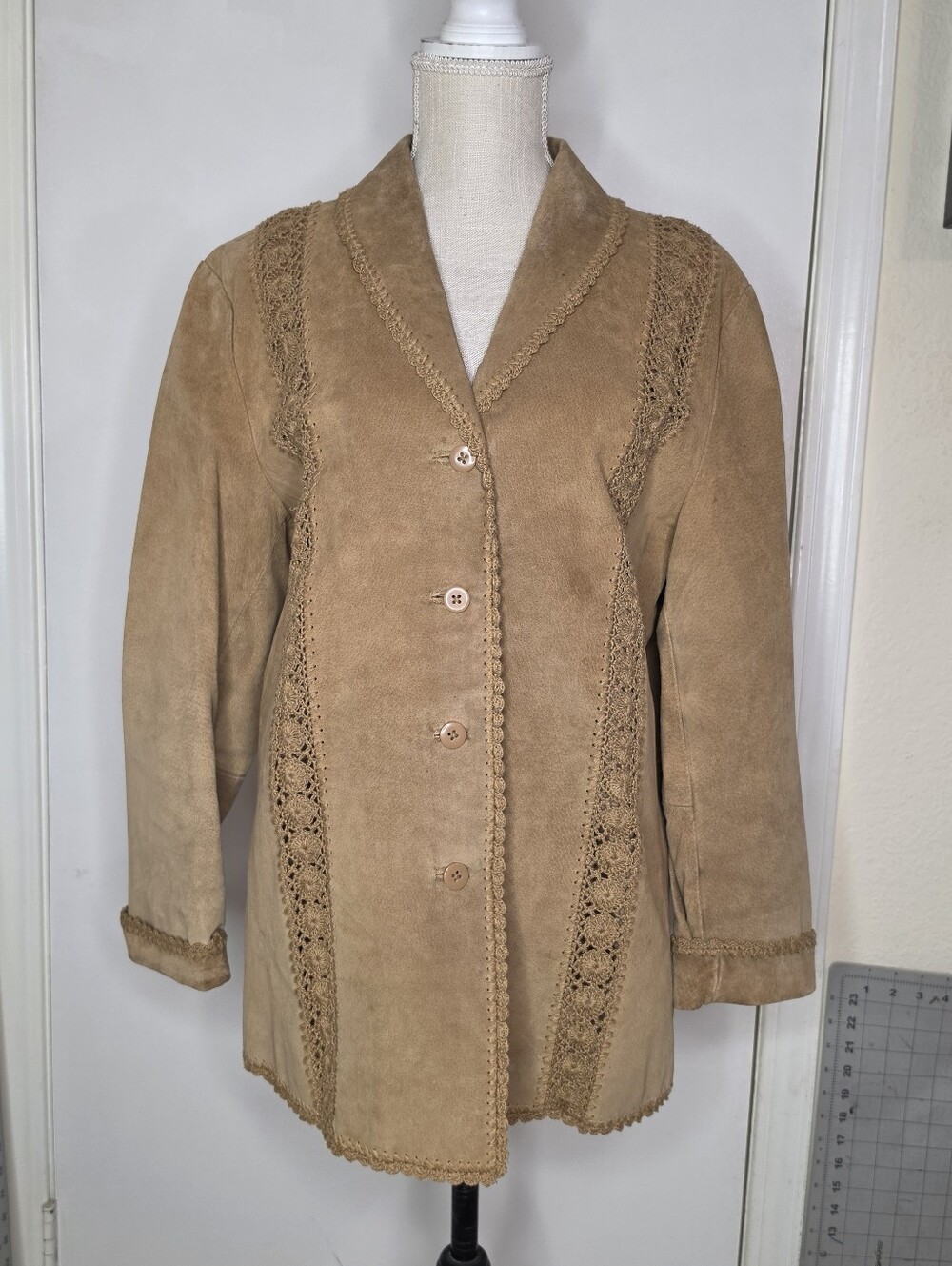 Vintage Coldwater Creek Leather Jacket